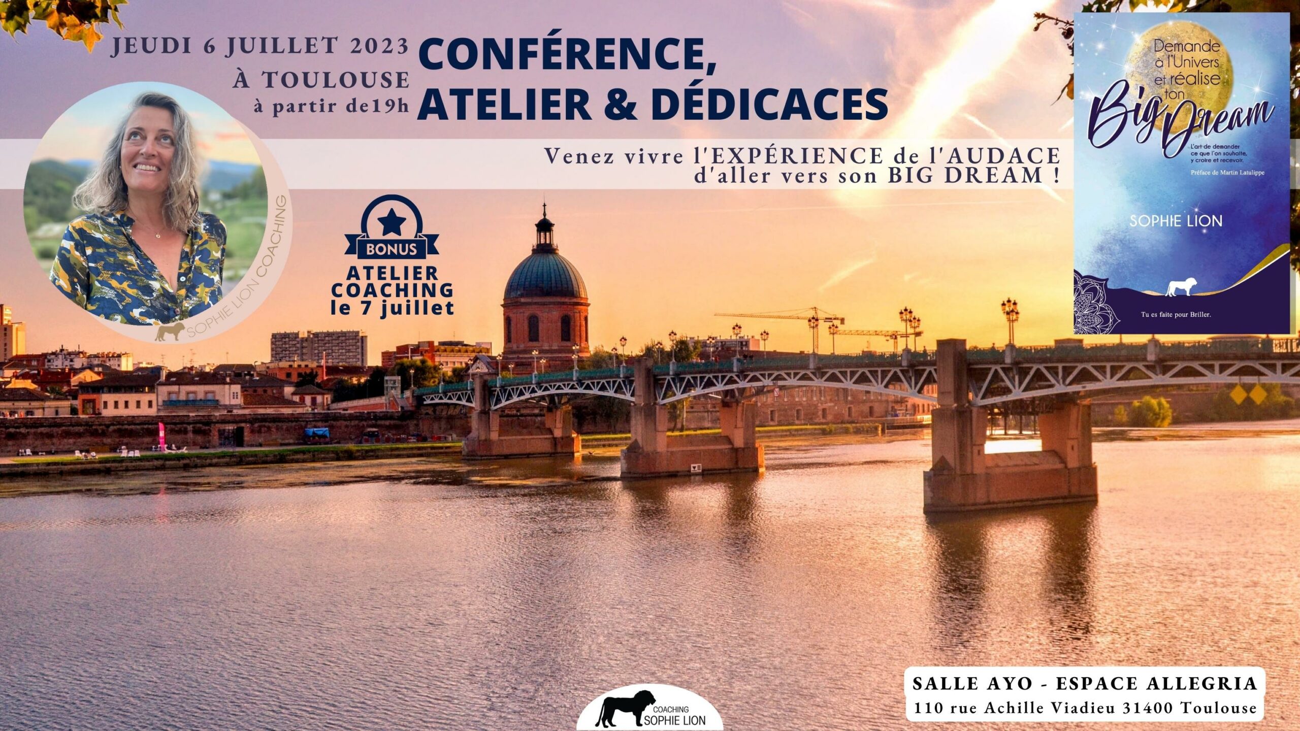 Conférence Big dream à Toulouse